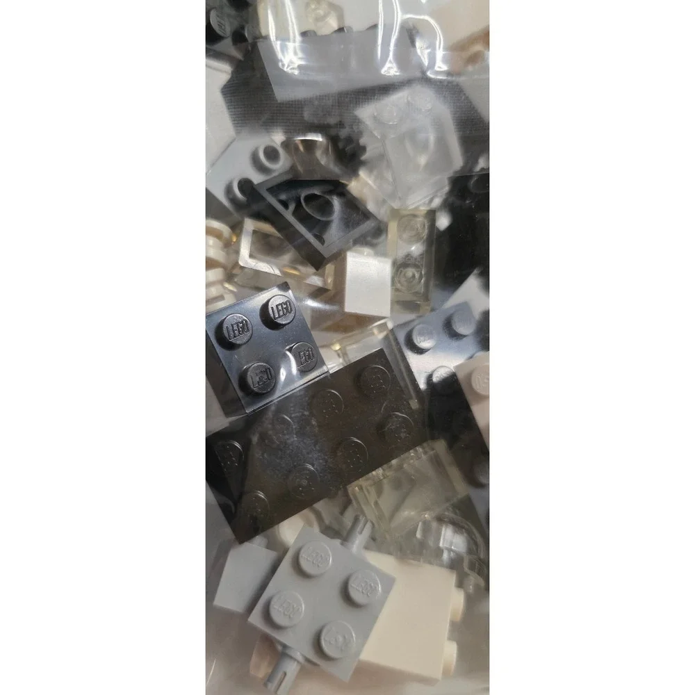 LEGO Creator Sealed Internal Parts Bag Gray White Tires Printed 2012 2.2 oz‎